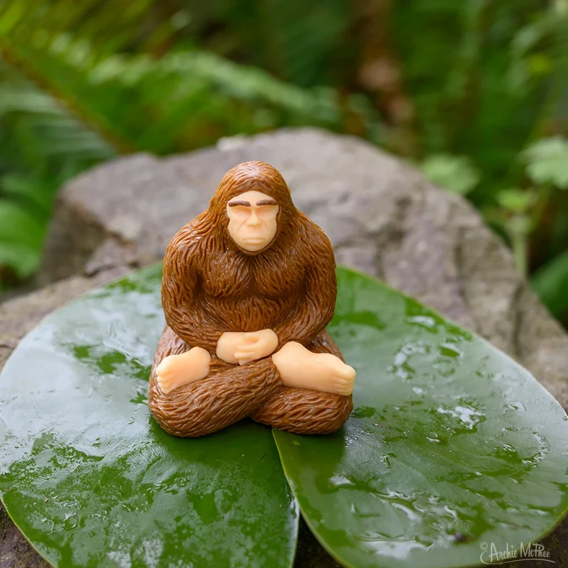 Meditating Bigfoot - 1 random color