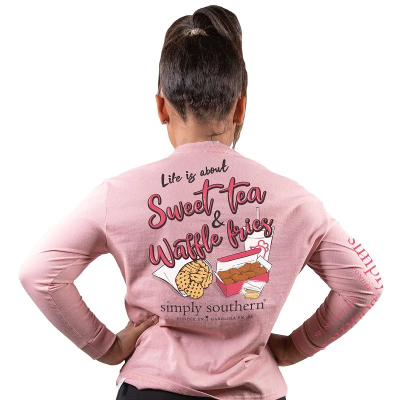 Simply Southern Teen/Adult Small Long Sleeve Shirt