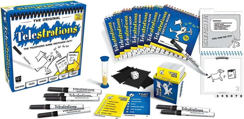 Telestrations The Telephone Game Sketched Out