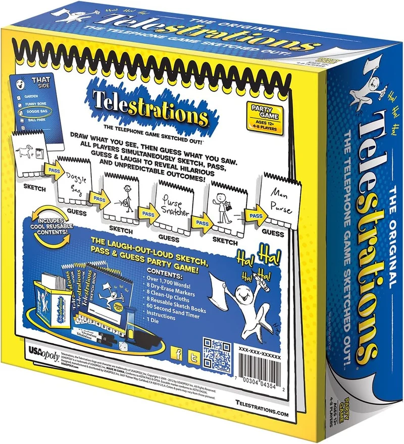 Telestrations The Telephone Game Sketched Out