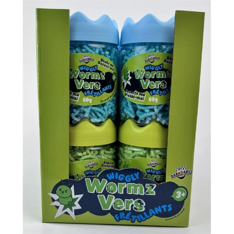 Wiggly Wormz Toy, Assortment, 1 Count