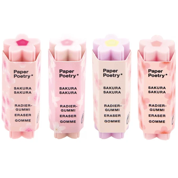 Gomme Sakura - Couleur aléatoire à l'unité
