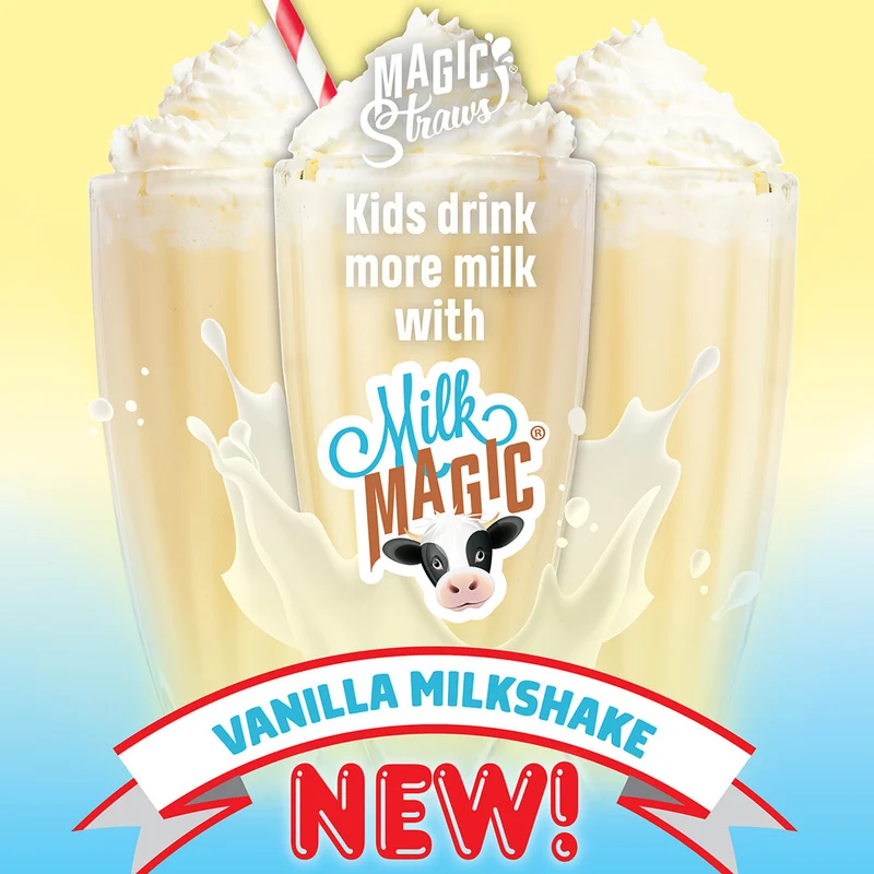 Vanilla Milkshake Milk Magic 4 Pack
