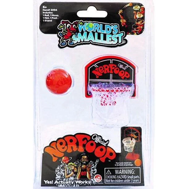 World's Smallest Nerf Basketball