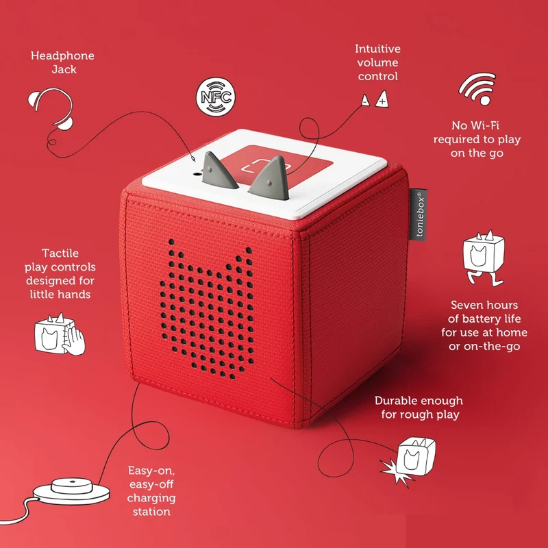 Tonies Toniebox Audio Player Starter Set Playtime Puppy
