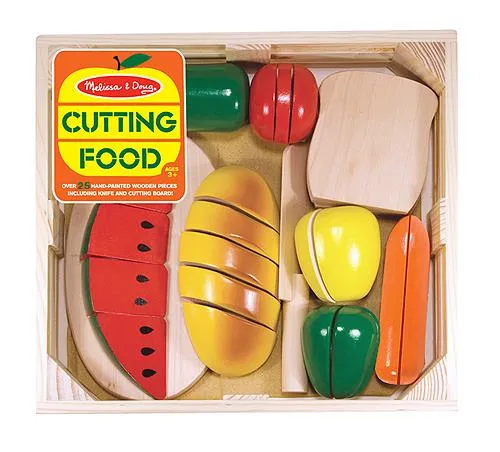 Melissa & Doug Wooden Cutting Food / Melissa & Doug Nourriture à Découper en Bois