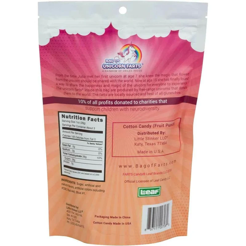 Unicorn Farts Cotton Candy