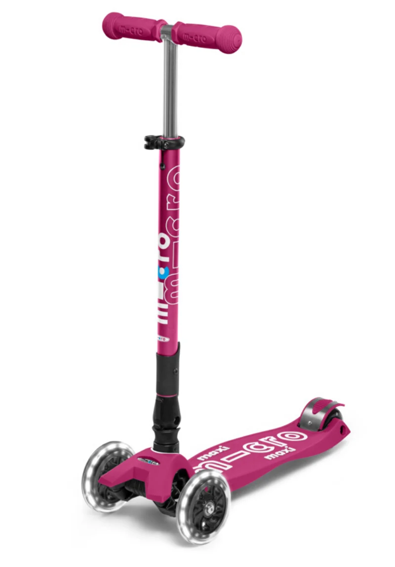 Maxi LED Foldable Berry Micro Scooter