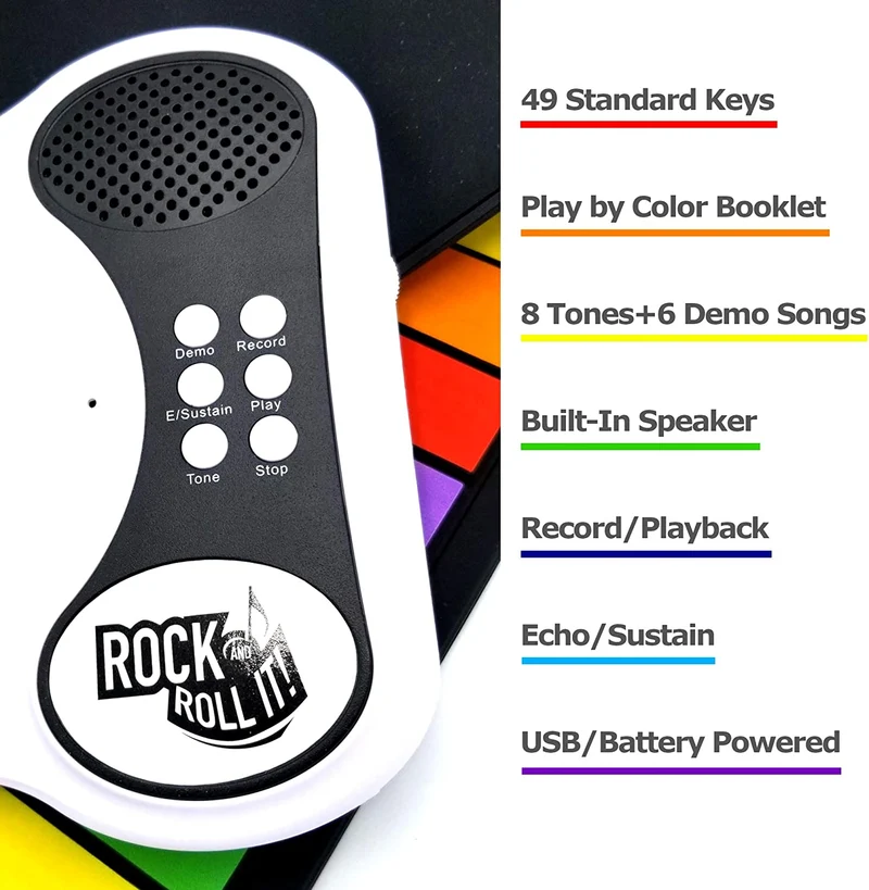Rock and Roll It Rainbow Piano