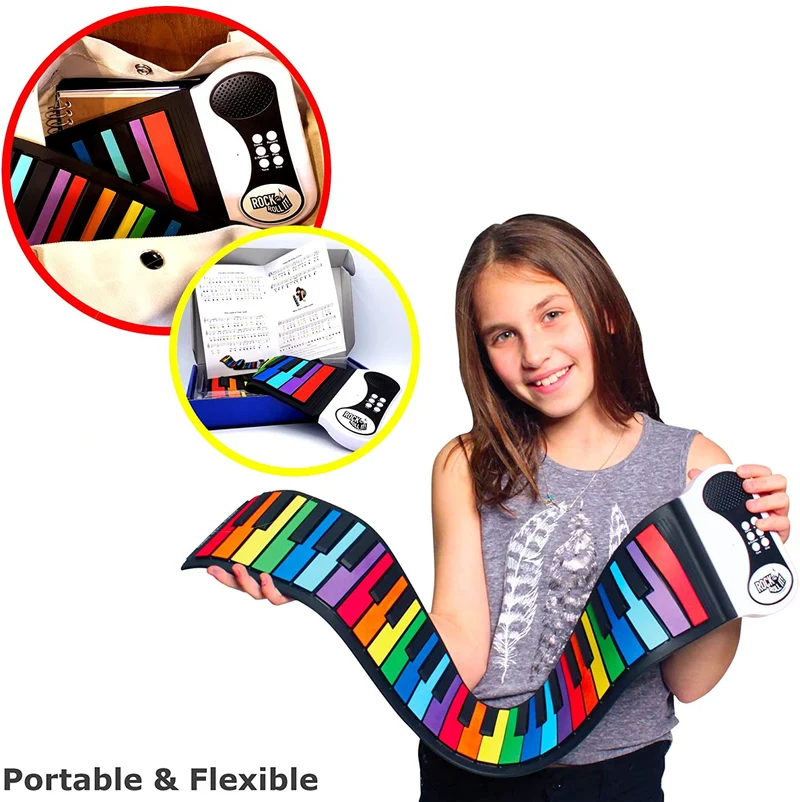 Rock and Roll It Rainbow Piano