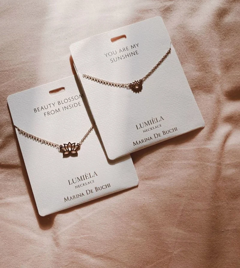 Lumiela Necklace - Name Necklace