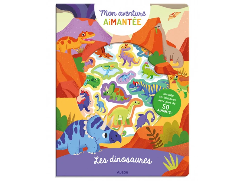 Mon aventure aimantée - Les dinosaures - Auzou
