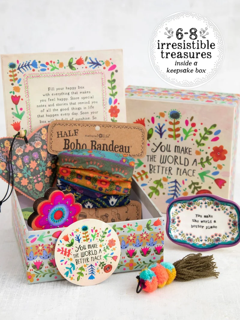 Make The World a Better Place Happy Box