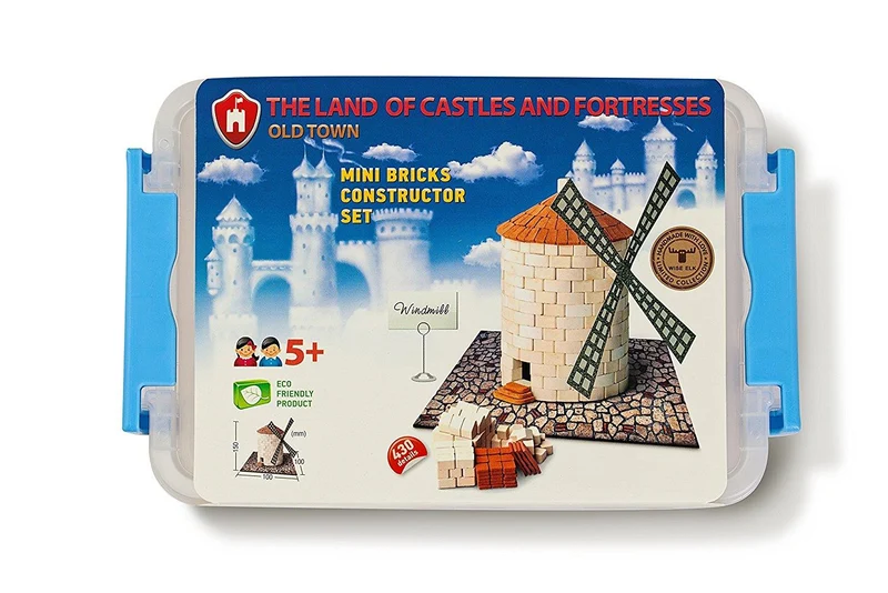 Wise Elk Brick Construction setWindmill / jeu de construction en briques Moulin à vent