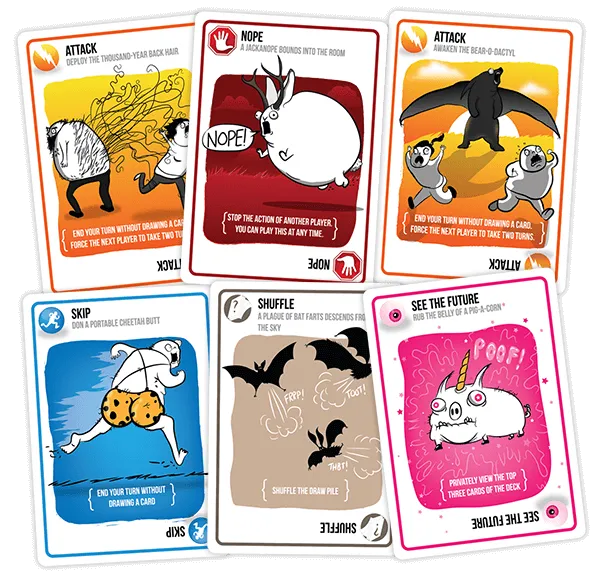 Exploding Kittens Card Game