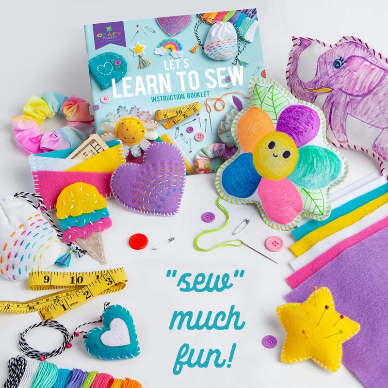 Craft-tastic Let's Learn to Sew Kit