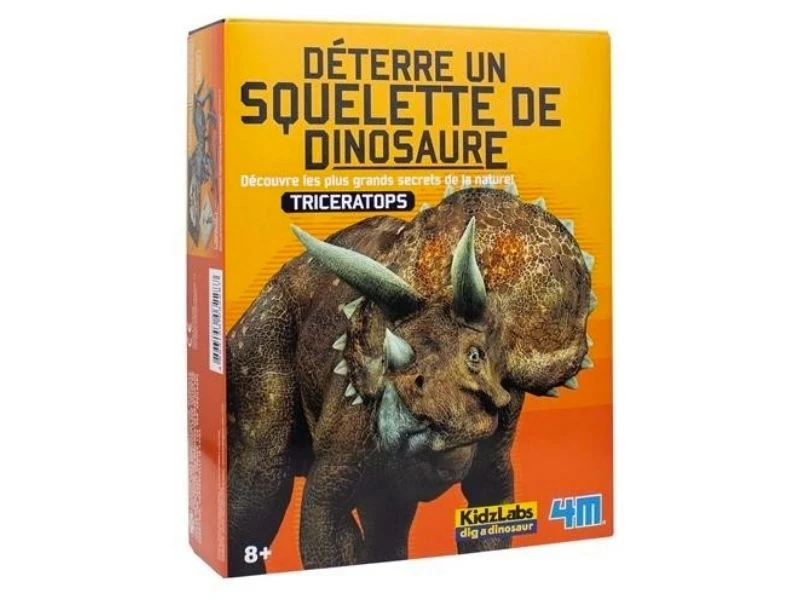 Kit DAM - Déterre ton dinosaure - Triceratops