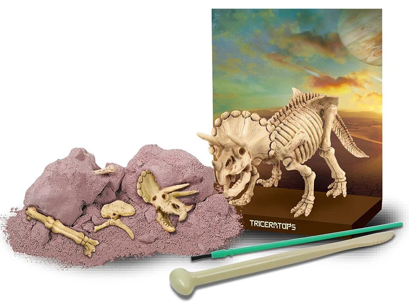 Kit DAM - Déterre ton dinosaure - Triceratops