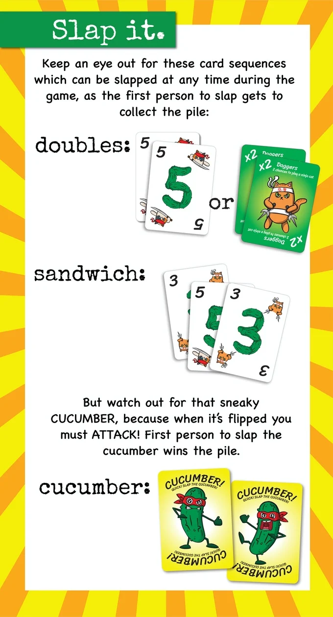 Ninja Cat Cucumber ATTACK! Game