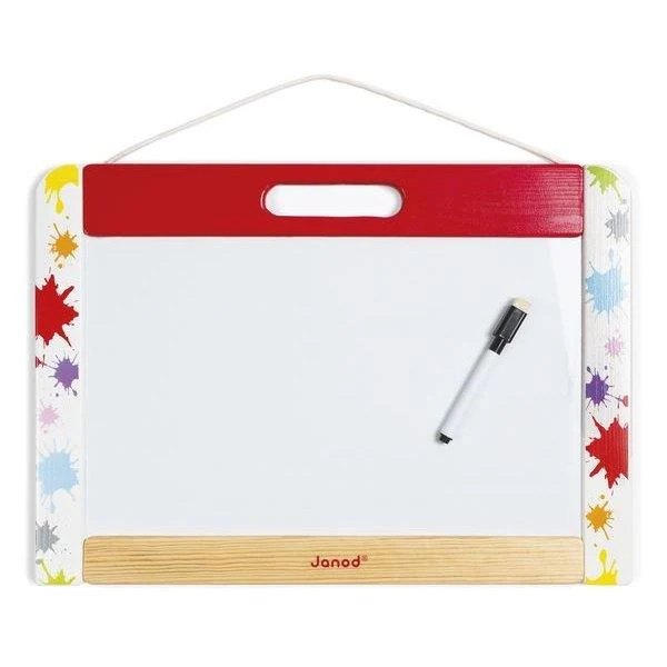 Janod Splash Wall Blackboard with letters / Tableau noir mural Janod Splash avec lettres