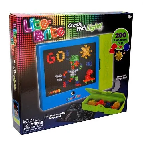 Lite Brite Construction toy / Jouet de construction Lite Brite