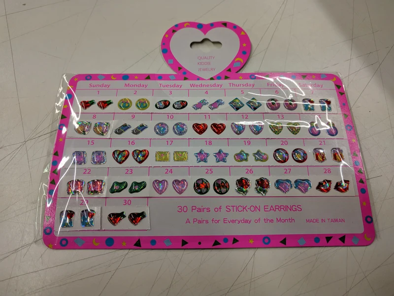 Stick on Earrings