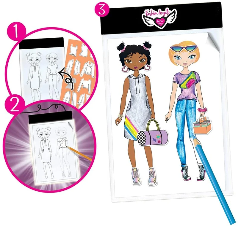 Fashion Design Light Pad Sketch Set