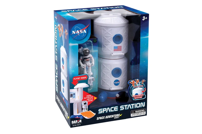 Space Station with Astronaut