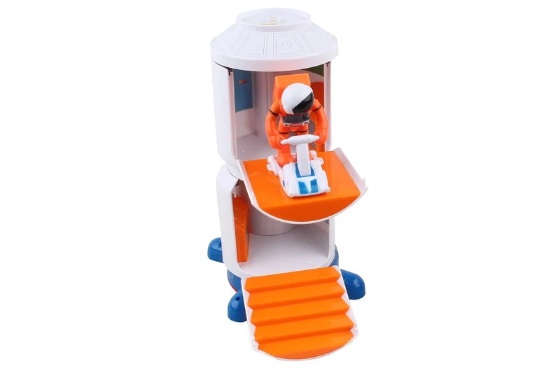 Space Station with Astronaut