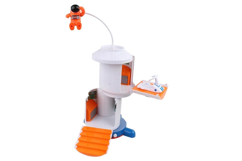 Space Station with Astronaut