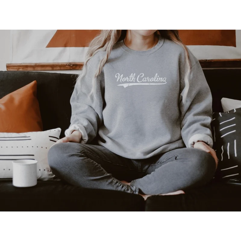 North Carolina Crewneck Fleece Sweatshirt