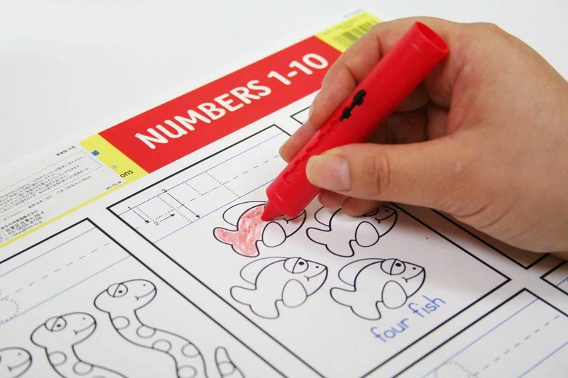 Numbers 1-10 Write-A-Mat Learning Placemat