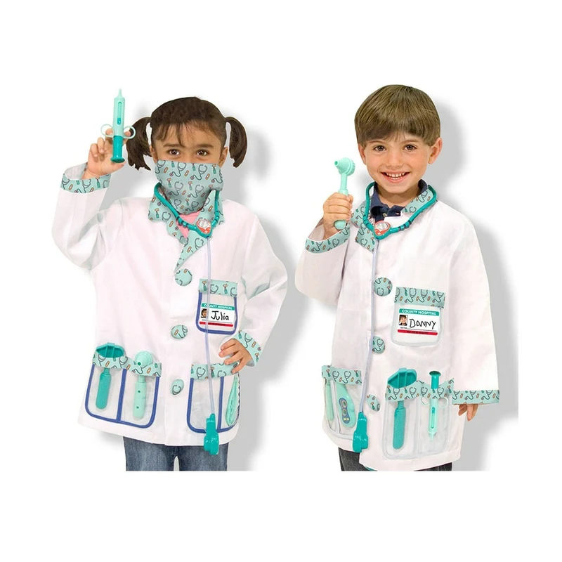 Doctor Role Play Costume Dress-Up Set