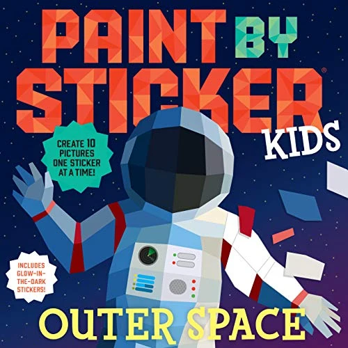 Paint By Sticker Kids Outer Space