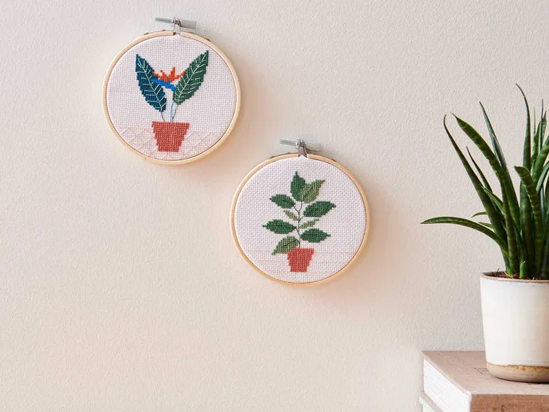 KIT DE BRODERIE PLANTE - RICO DESIGN