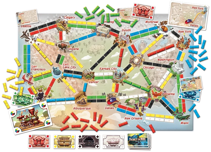 First Journey Ticket to Ride