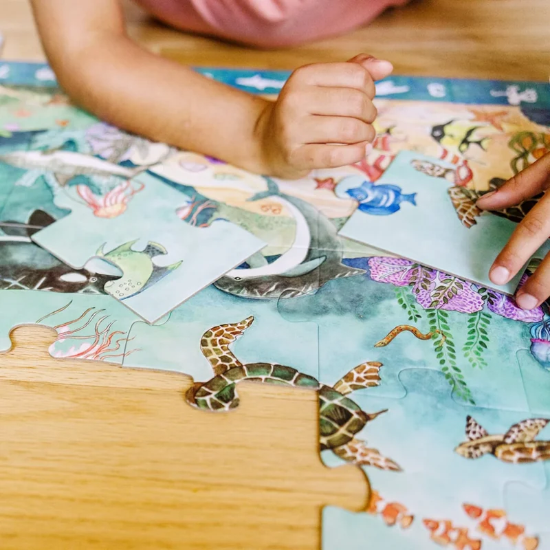 Beneath the Waves Search & Find Floor Puzzle - 48 pieces