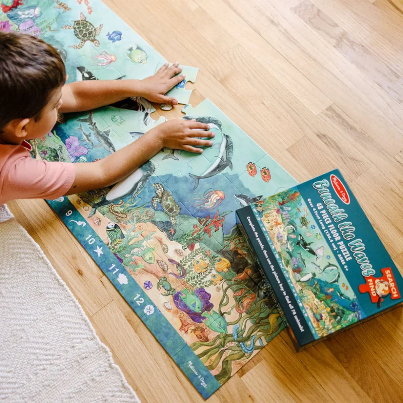 Beneath the Waves Search & Find Floor Puzzle - 48 pieces