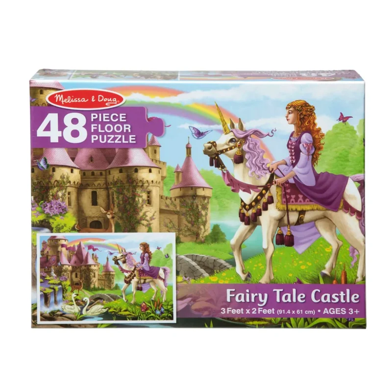 Fairy Tale Castle Floor Puzzle - 48 Pieces