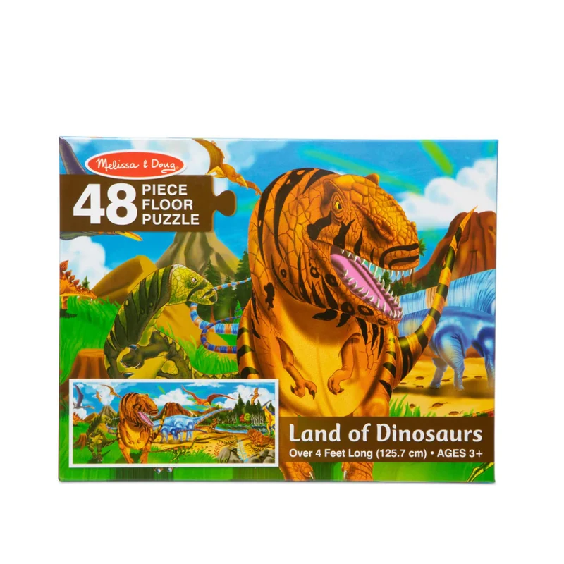 Land of Dinosaurs Floor Puzzle - 48 Pieces