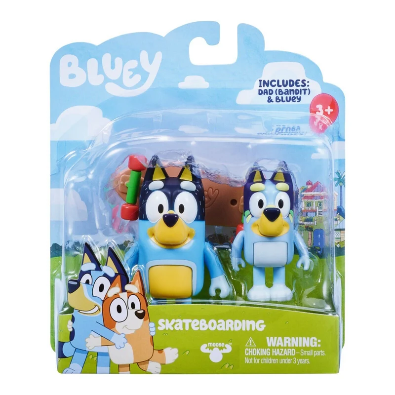 Bluey Figures 2 Pack Assorted