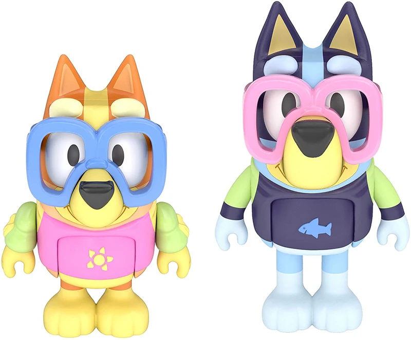 Bluey Figures 2 Pack Assorted