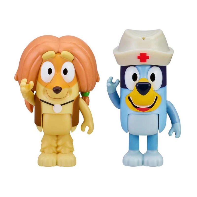 Bluey Figures 2 Pack Assorted