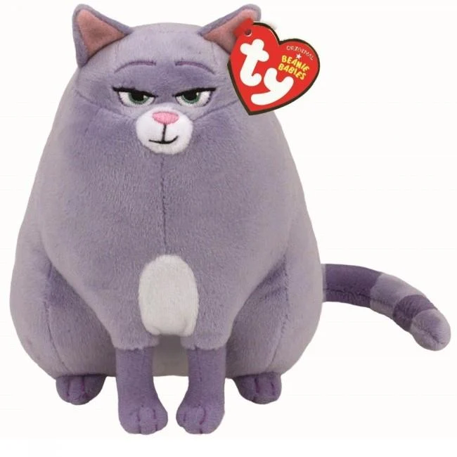 TY Secret Life of Pets Cat - Chloe (Small) / Peluche TY Chat Comme des bêtes - Chloé (Petite)