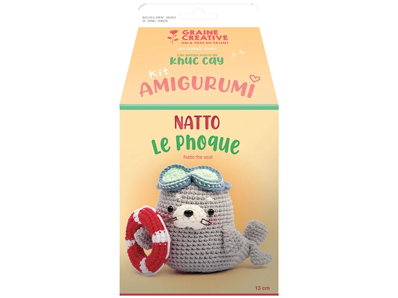 Kit Amigurumi Phoque - Graine Créative