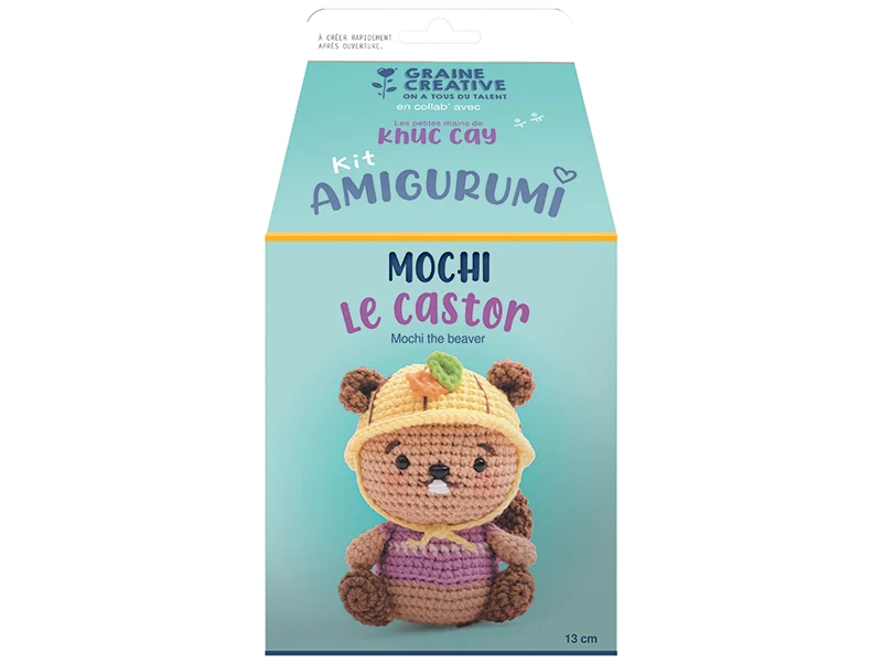 Kit Amigurumi Castor - Graine Créative