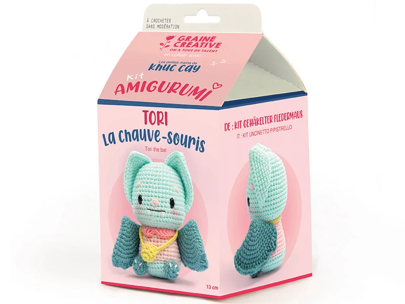 Kit Amigurumi Chauve-souris - Graine Créative