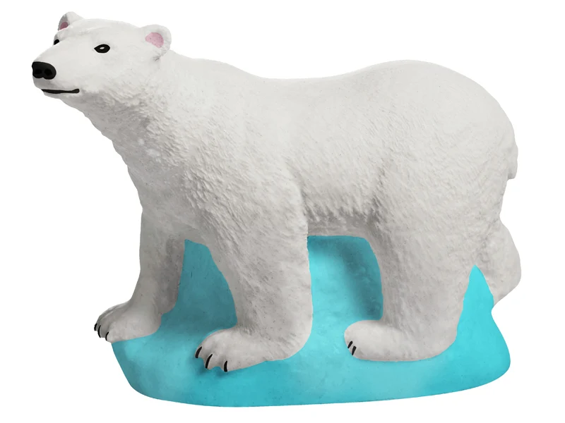 Mako moulages: Ours polaire