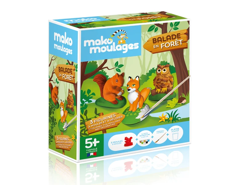 Mako moulages : Balade en forêt