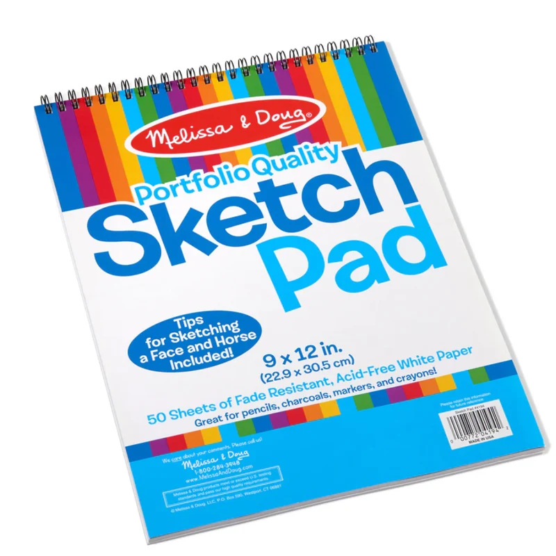 Spiral-Bound Sketch Pad